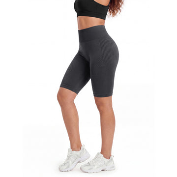 Leggings Cortos Aurebee — Push Up Natural y Cintura Alta