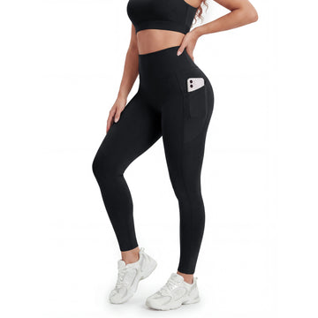 Leggings Anticelulitis Aurebee 3D — Push Up, Cintura Alta y Bolsillo