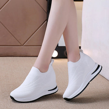 Tênis Feminino Elegance Plataforma Mega Confortável