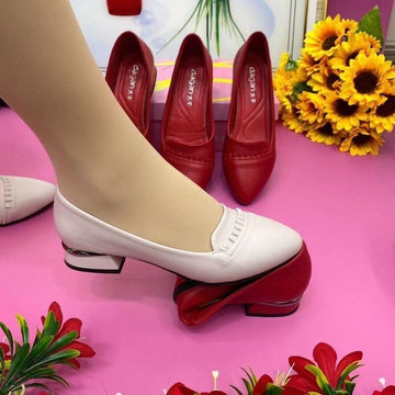 Sapato Ortopédico Feminino  de Salto Chaussure