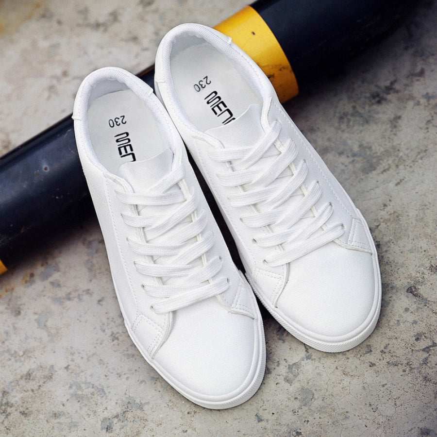 Tênis Feminino Casual Carmezita em Couro